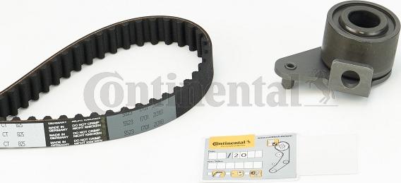 CONTINENTAL CT825K1 - Kit cinghie dentate www.autoricambi360.it
