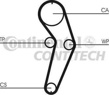 CONTINENTAL CT988K2 - Kit cinghie dentate www.autoricambi360.it