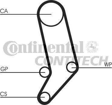 CONTINENTAL CT939K2 - Kit cinghie dentate www.autoricambi360.it