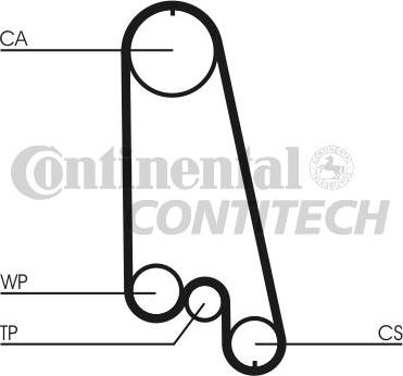 Continental CT874WP9 - Pompa acqua + Kit cinghie dentate www.autoricambi360.it