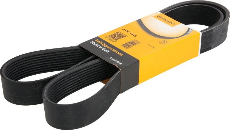 CONTINENTAL 9 PK 1449 - Cinghia Poly-V www.autoricambi360.it