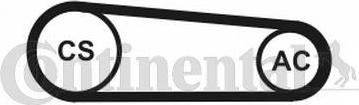 CONTINENTAL 4PK917 ELAST T1 - Kit Cinghie Poly-V www.autoricambi360.it