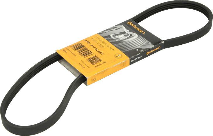Continental 4PK917 ELAST - Cinghia Poly-V www.autoricambi360.it