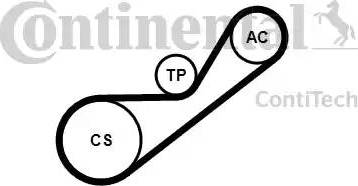 CONTINENTAL 4PK925K1 - Kit Cinghie Poly-V www.autoricambi360.it