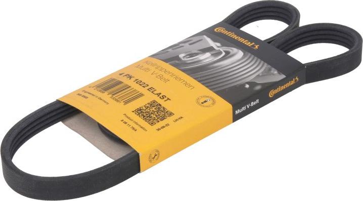 CONTINENTAL 4PK1022 ELAST - Cinghia Poly-V www.autoricambi360.it