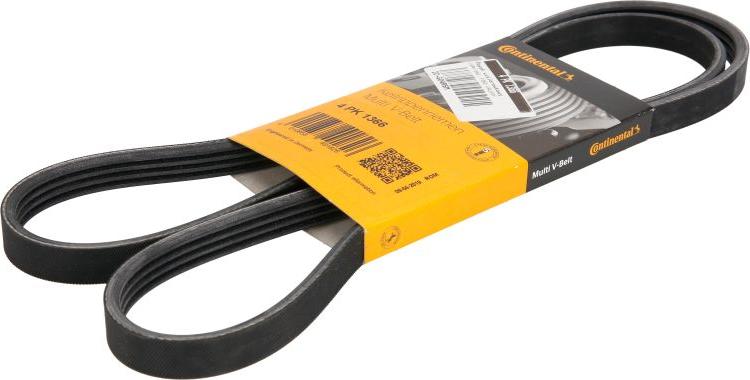 CONTINENTAL 4 PK 1366 - Cinghia Poly-V www.autoricambi360.it