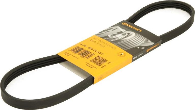 Continental 4 PK 850 ELAST - Cinghia Poly-V www.autoricambi360.it
