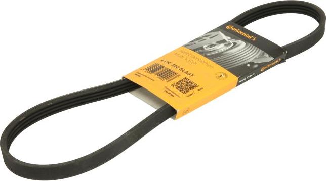 Continental 4 PK 860 ELAST - Cinghia Poly-V www.autoricambi360.it