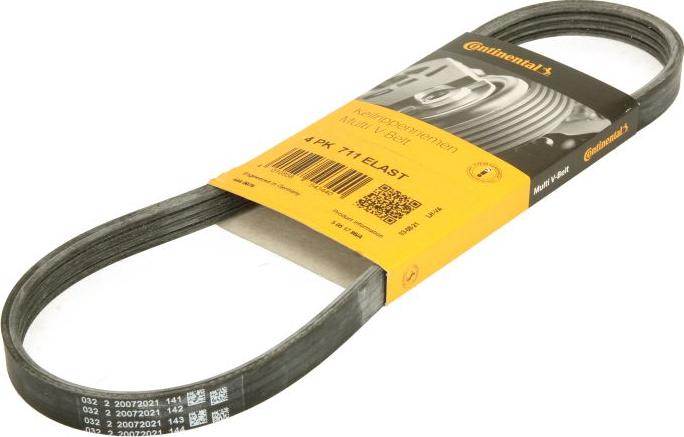 Continental 4 PK 711 ELAST - Cinghia Poly-V www.autoricambi360.it