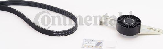 CONTINENTAL 5PK1110K1 - Kit Cinghie Poly-V www.autoricambi360.it