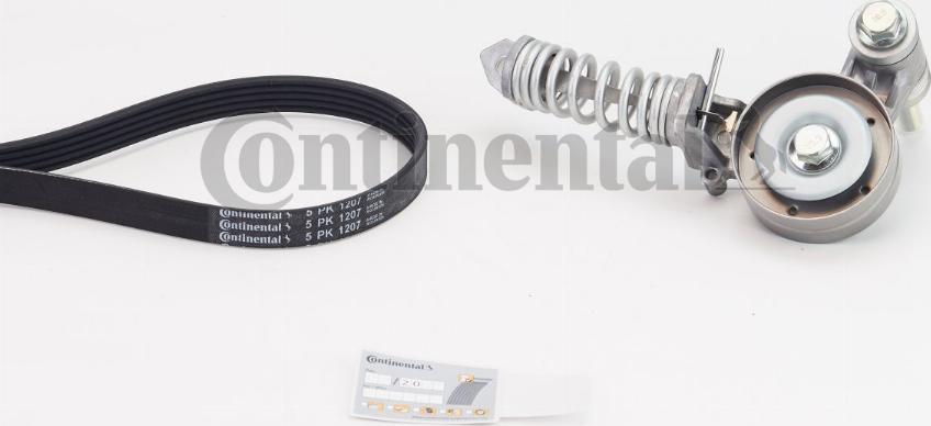 Continental 5PK1207K1 - Kit Cinghie Poly-V www.autoricambi360.it