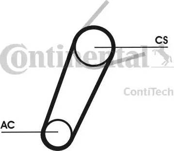 CONTINENTAL 5PK711 ELAST T1 - Kit Cinghie Poly-V www.autoricambi360.it