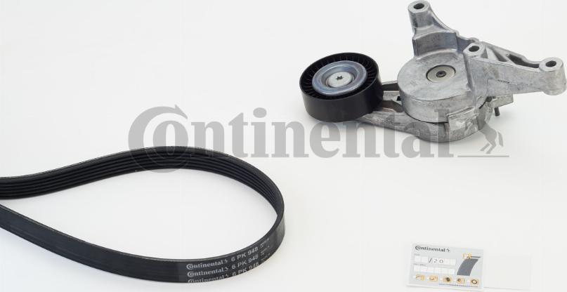CONTINENTAL 6PK948K1 - Kit Cinghie Poly-V www.autoricambi360.it