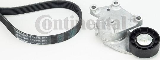 CONTINENTAL 6PK976K1 - Kit Cinghie Poly-V www.autoricambi360.it