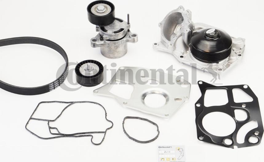 CONTINENTAL 6PK1660K2 - Kit Cinghie Poly-V www.autoricambi360.it