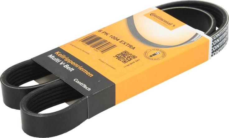 Continental 6PK1004 EXTRA - Cinghia Poly-V www.autoricambi360.it