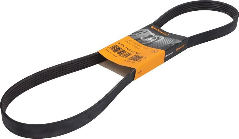 CONTINENTAL 6 PK 1157 EXTRA - Cinghia Poly-V www.autoricambi360.it