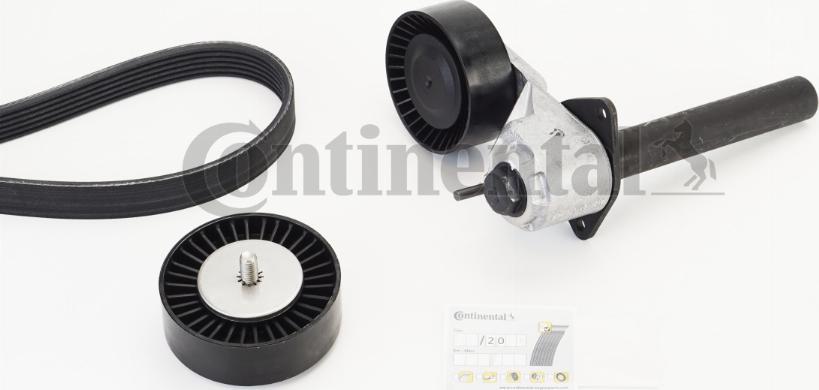 Continental 6PK1893K1 - Kit Cinghie Poly-V www.autoricambi360.it