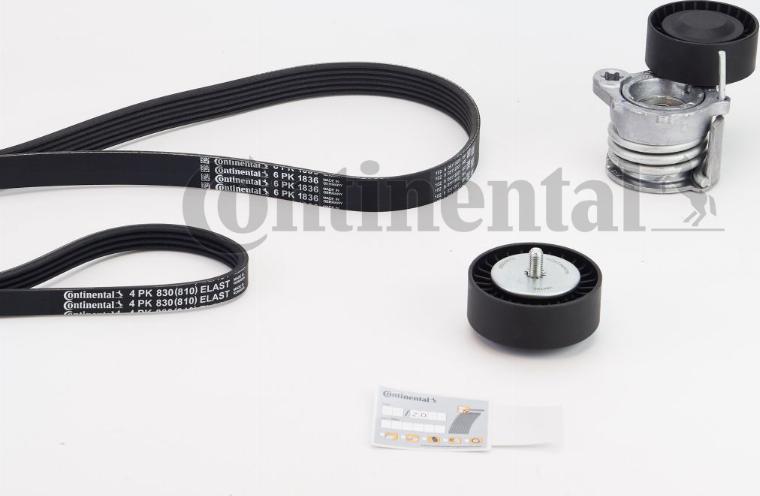 CONTINENTAL 6PK1836K1 - Kit Cinghie Poly-V www.autoricambi360.it
