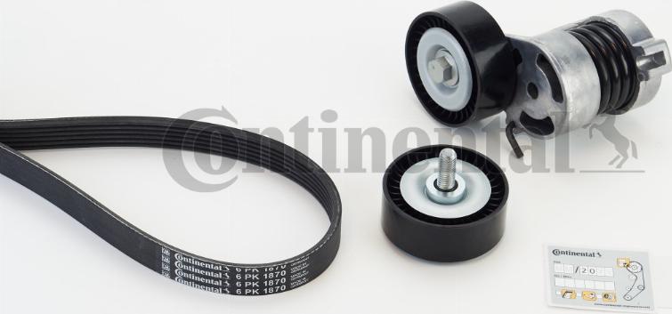 Continental 6PK1870K1 - Kit Cinghie Poly-V www.autoricambi360.it