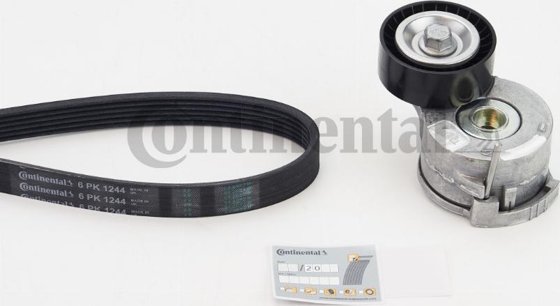 Continental 6PK1244K2 - Kit Cinghie Poly-V www.autoricambi360.it