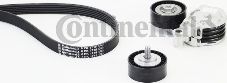 Continental 6PK1715K2 - Kit Cinghie Poly-V www.autoricambi360.it