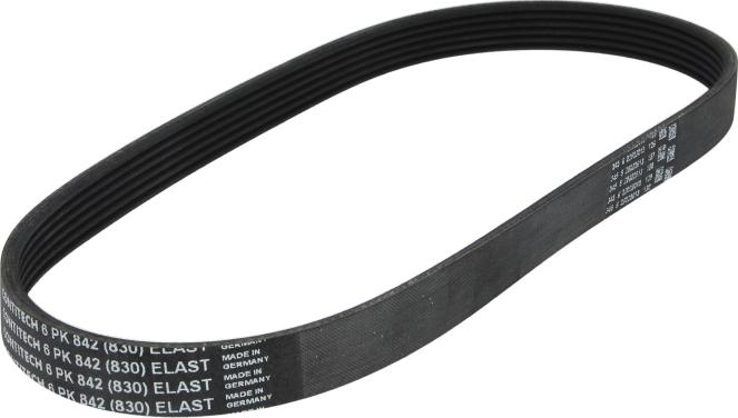 Continental 6 PK 842 ELAST - Cinghia Poly-V www.autoricambi360.it