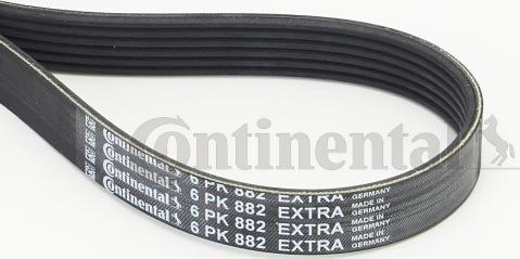 CONTINENTAL 6PK882 EXTRA - Cinghia Poly-V www.autoricambi360.it