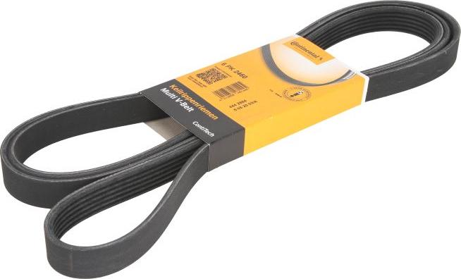 Continental 6PK2460 - Cinghia Poly-V www.autoricambi360.it
