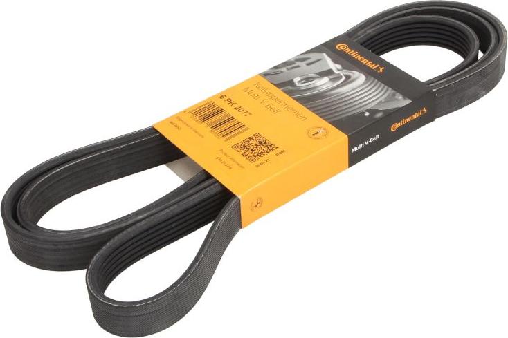 CONTINENTAL 6PK2077 - Cinghia Poly-V www.autoricambi360.it