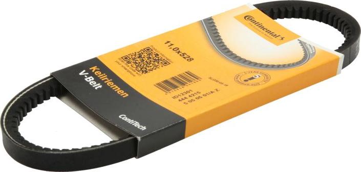 CONTINENTAL 11,0X528 - Cinghia trapezoidale www.autoricambi360.it