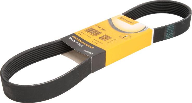 CONTINENTAL 8PK880 - Cinghia Poly-V www.autoricambi360.it