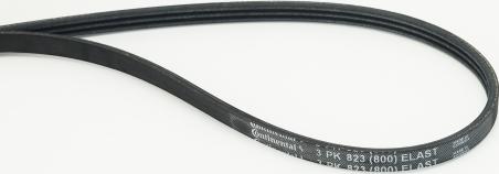 Continental 3PK823 ELAST - Cinghia Poly-V www.autoricambi360.it