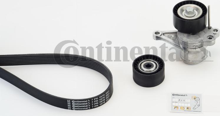 CONTINENTAL 7PK1970K1 - Kit Cinghie Poly-V www.autoricambi360.it