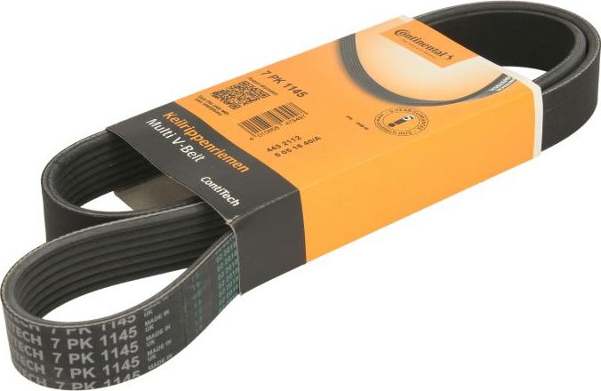 Continental 7 PK 1145 - Cinghia Poly-V www.autoricambi360.it