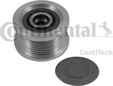 Continental AP9076 - Puleggia cinghia, Alternatore www.autoricambi360.it