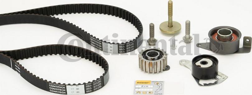 CONTINENTAL CT901K3 - Kit cinghie dentate www.autoricambi360.it