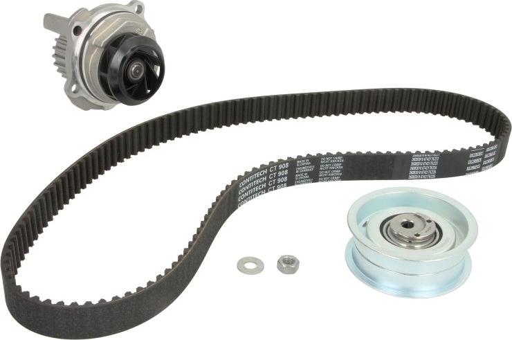 Continental CT908WP1 - Pompa acqua + Kit cinghie dentate www.autoricambi360.it