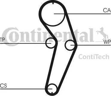 CONTINENTAL CT988K2 - Kit cinghie dentate www.autoricambi360.it