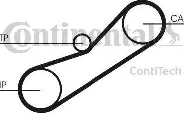 Continental CT1042K1 - Kit cinghie dentate www.autoricambi360.it