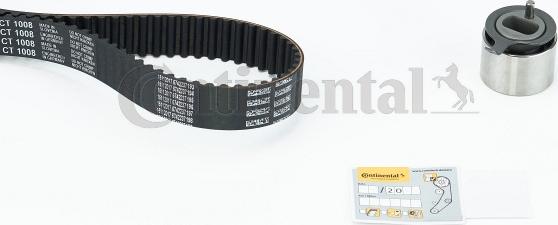 CONTINENTAL CT1008K2 - Kit cinghie dentate www.autoricambi360.it
