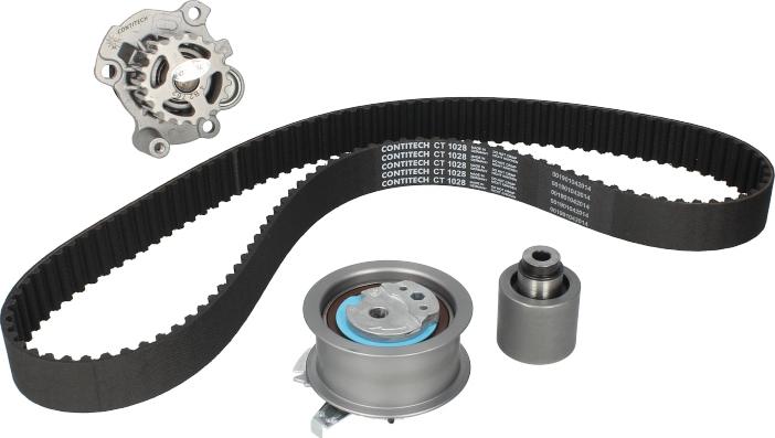 CONTINENTAL CT1028WP2 - Pompa acqua + Kit cinghie dentate www.autoricambi360.it