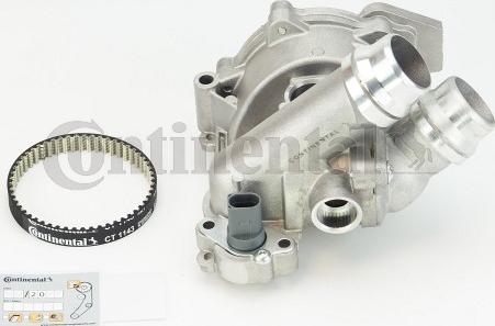 CONTINENTAL CT1143WP3 - Pompa acqua + Kit cinghie dentate www.autoricambi360.it