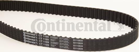 CONTINENTAL CT1159 - Cinghia dentata www.autoricambi360.it
