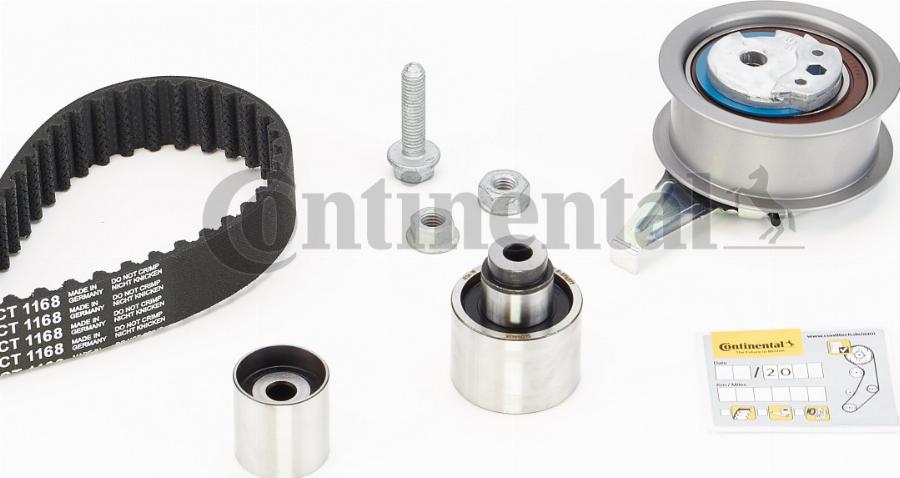 CONTINENTAL CT 1168 K1 - Kit cinghie dentate www.autoricambi360.it