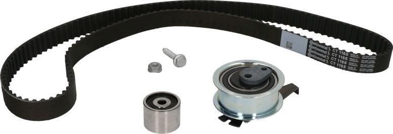 CONTINENTAL CT 1168 K2 - Kit cinghie dentate www.autoricambi360.it
