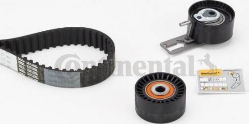 CONTINENTAL CT1162K4 - Kit cinghie dentate www.autoricambi360.it