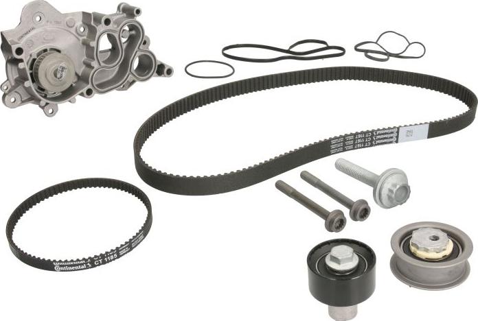 Continental CT1167WP1PRO - Pompa acqua + Kit cinghie dentate www.autoricambi360.it