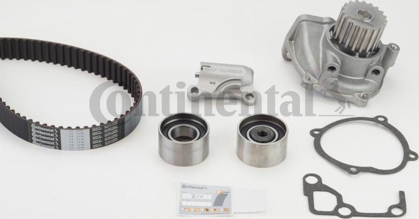 CONTINENTAL CT1136WP1 - Pompa acqua + Kit cinghie dentate www.autoricambi360.it