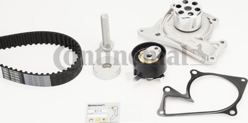CONTINENTAL CT1244WP2 - Pompa acqua + Kit cinghie dentate www.autoricambi360.it